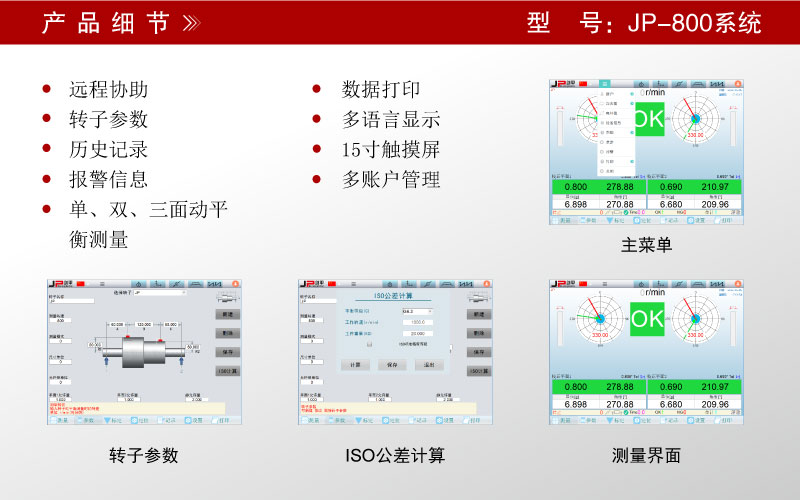 JP800電測系統(tǒng)